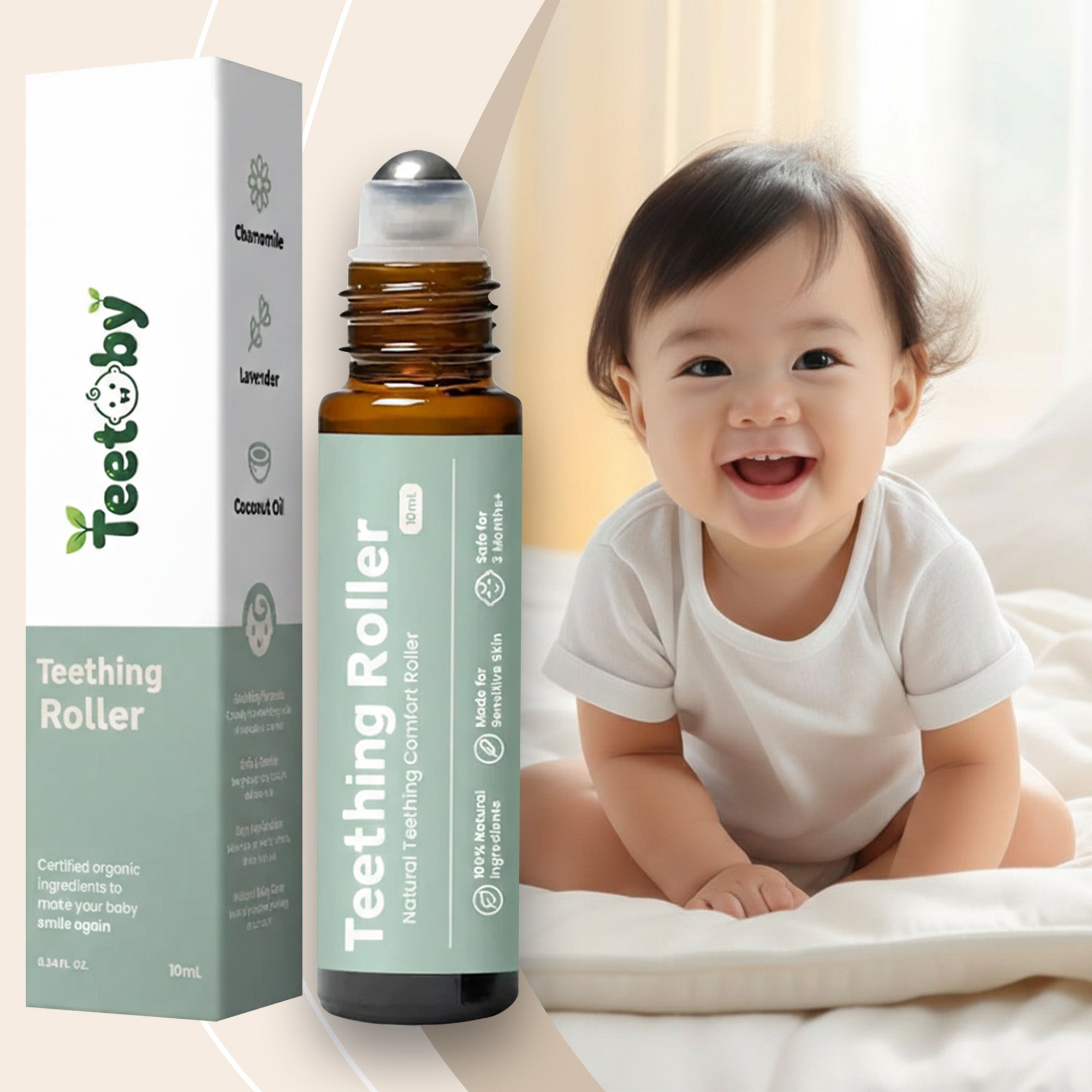 Teetuby teething roller